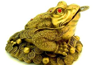 novčana magična žaba